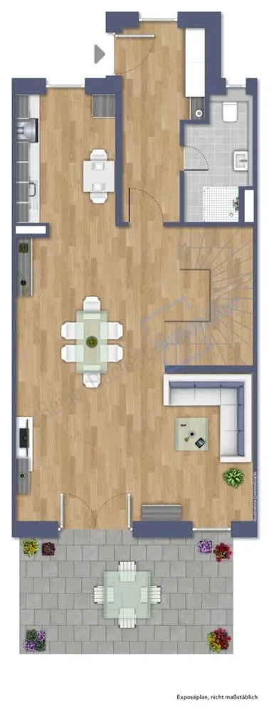 5 Zimmer Wohnung mit 183 m² in Darmstadt – Bild 5