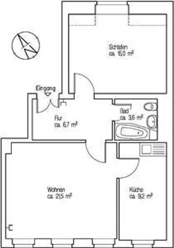 2 Zimmer Wohnung mit 59 m² in Leipzig – Bild 8