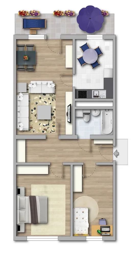 3 Zimmer Wohnung mit 70 m² in Görlitz – Bild 12