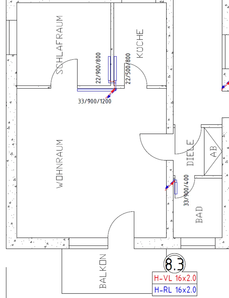 2 Zimmer Wohnung mit 45 m² in Essen – Bild 1