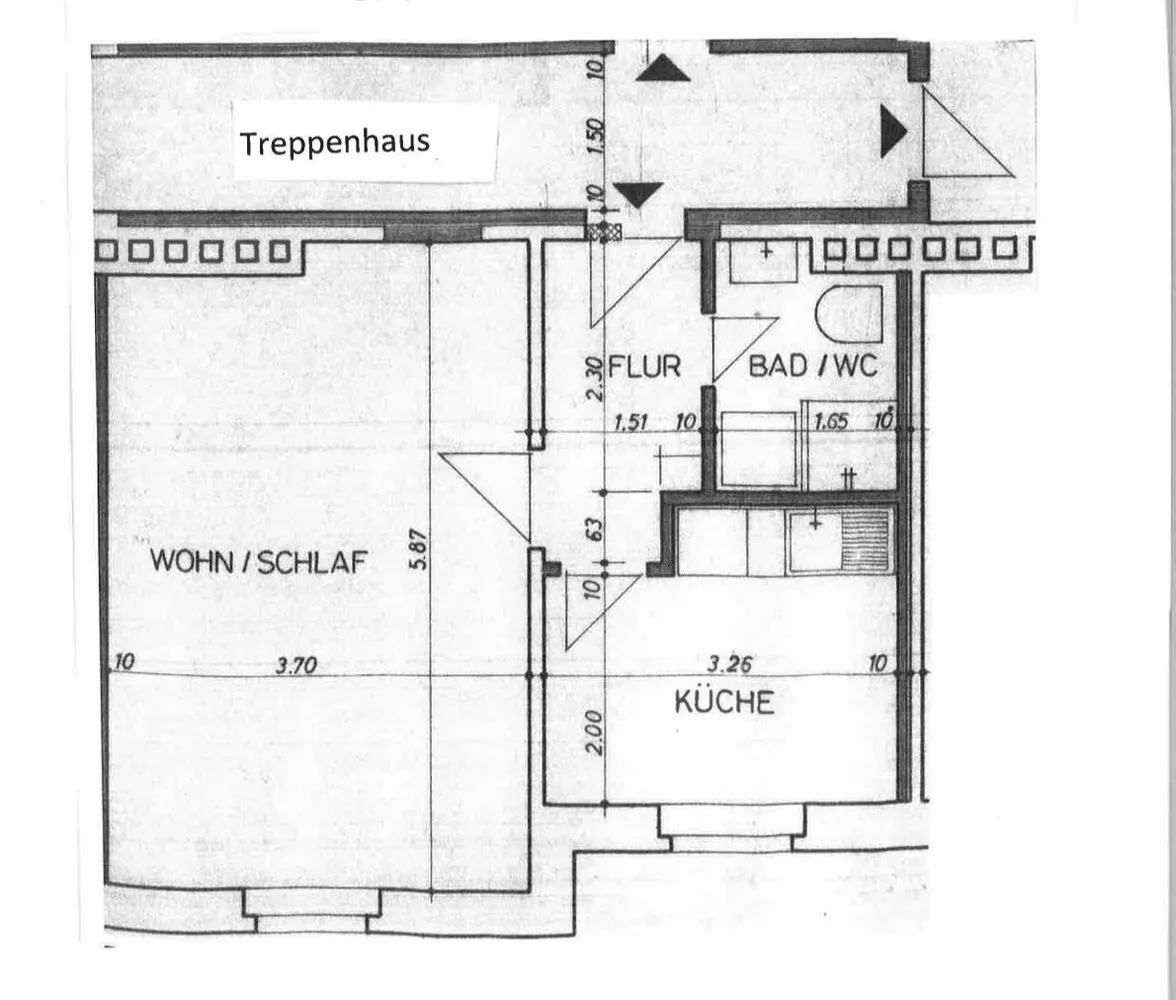 1 Zimmer Wohnung mit 50 m² in Hamburg – Bild 8