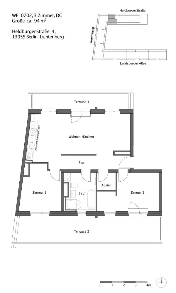 3 Zimmer Wohnung mit 94 m² in Berlin – Bild 5