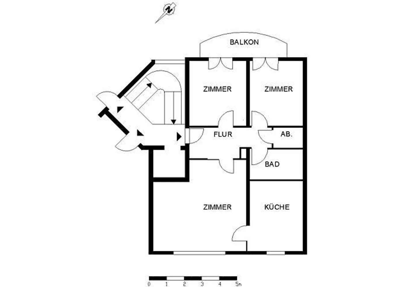 3 Zimmer Wohnung mit 76 m² in Bremen – Bild 3