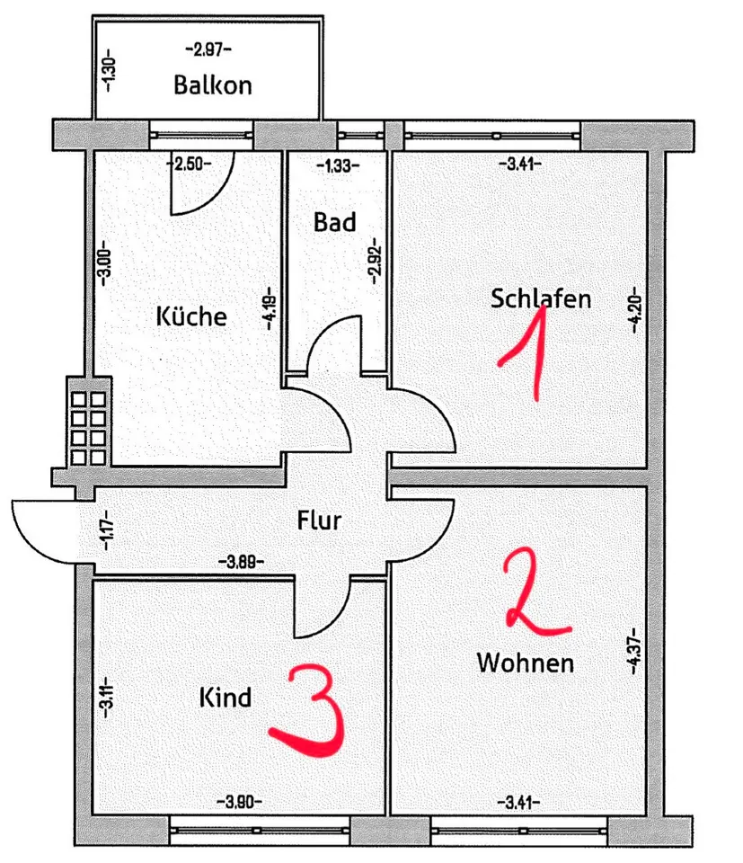 WG-Zimmer mit 40 m² in Rostock – Bild 4