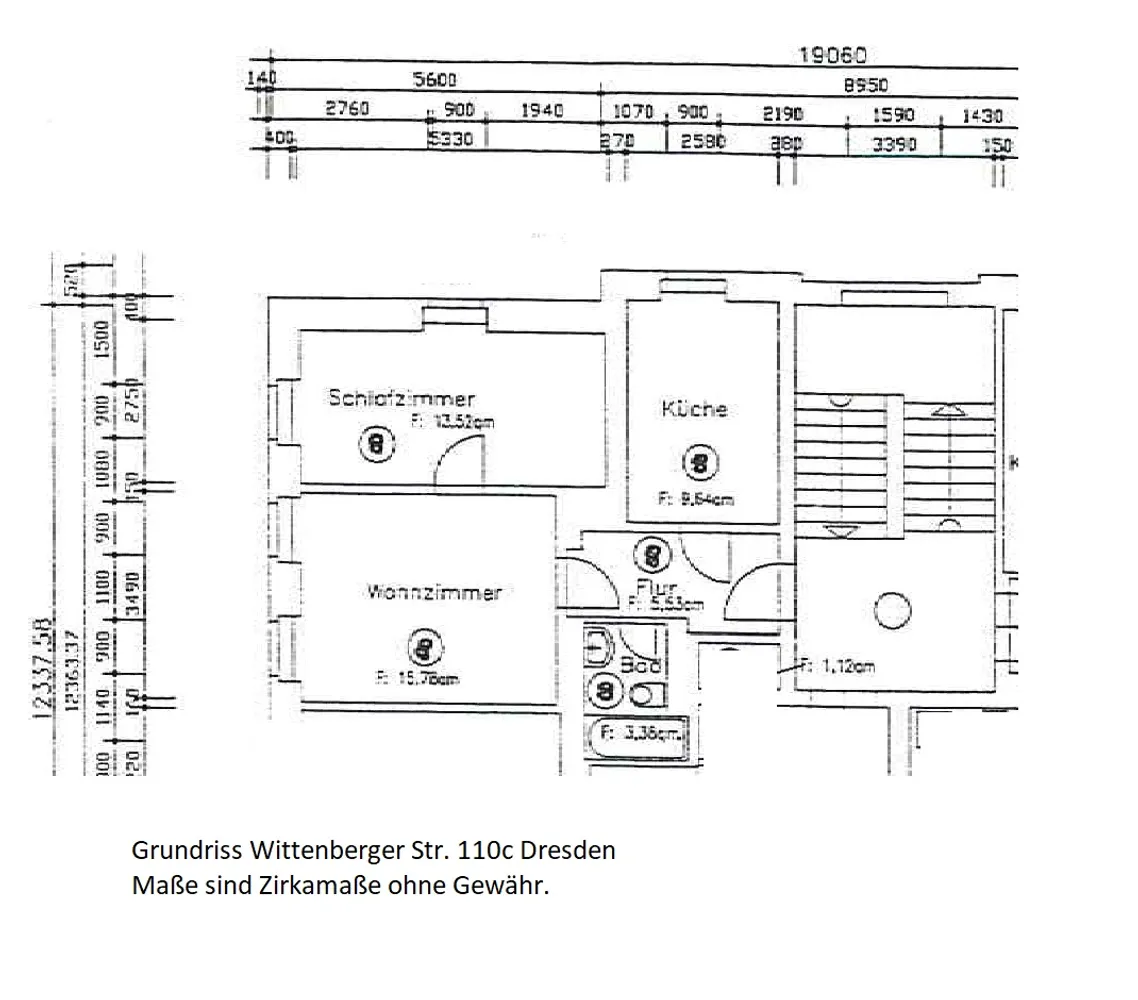 2 Zimmer Wohnung mit 46 m² in Dresden – Bild 6