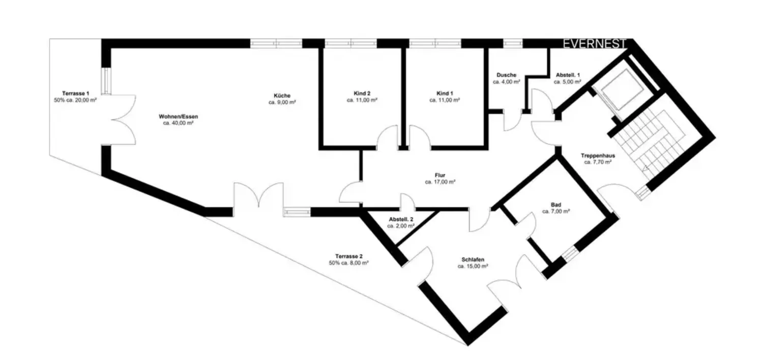 4 Zimmer Wohnung mit 150 m² in Köln – Bild 7