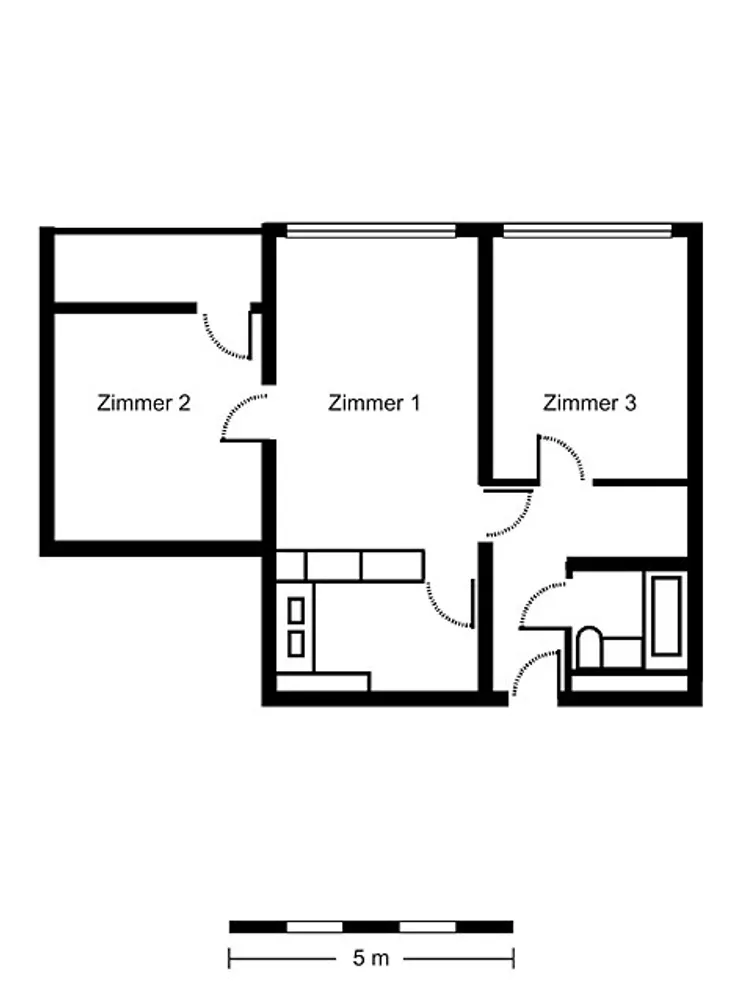 3 Zimmer Wohnung mit 62 m² in Berlin – Bild 3
