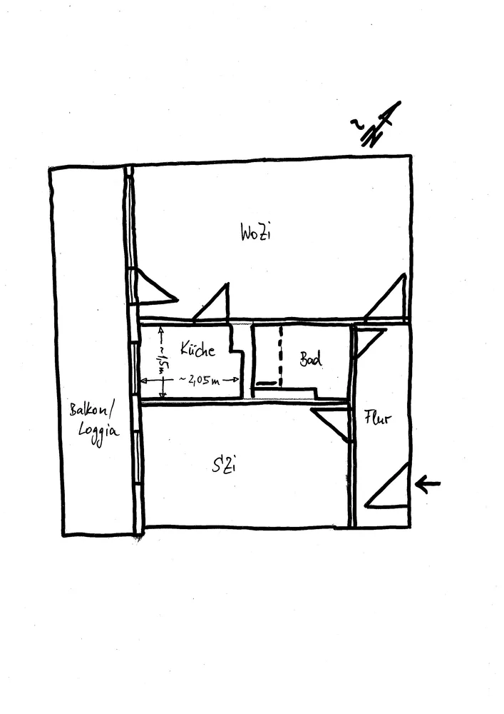 2 Zimmer Wohnung mit 47 m² in München – Bild 1
