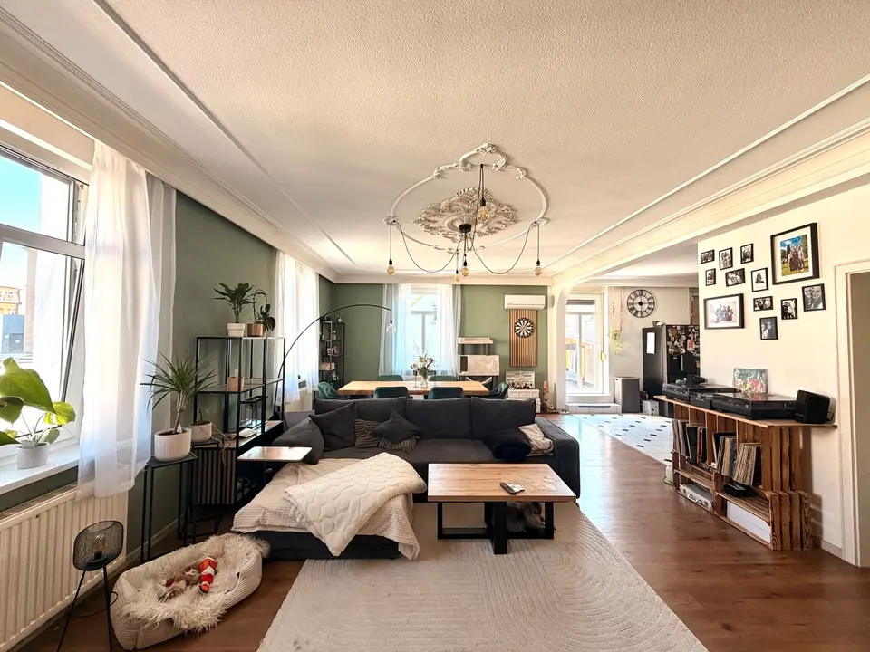 4 Zimmer Wohnung mit 135 m² in Borna – Bild 1