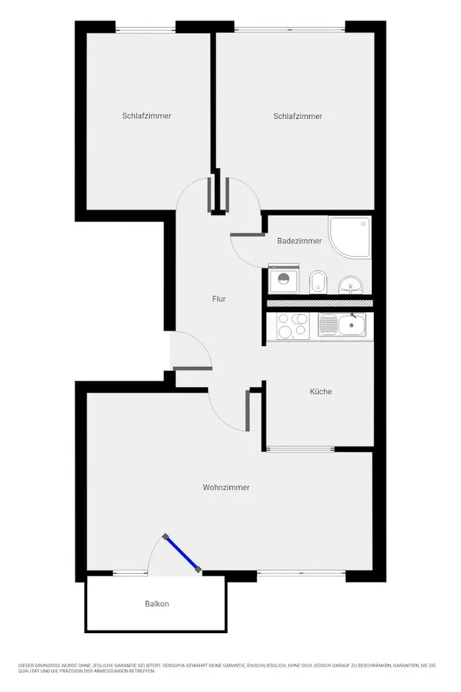 3 Zimmer Wohnung mit 57 m² in Halle (Saale) – Bild 8