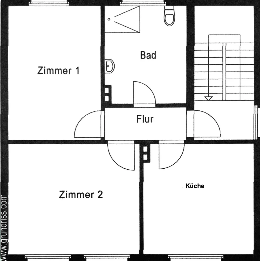 2 Zimmer Wohnung mit 60 m² in Celle – Bild 3