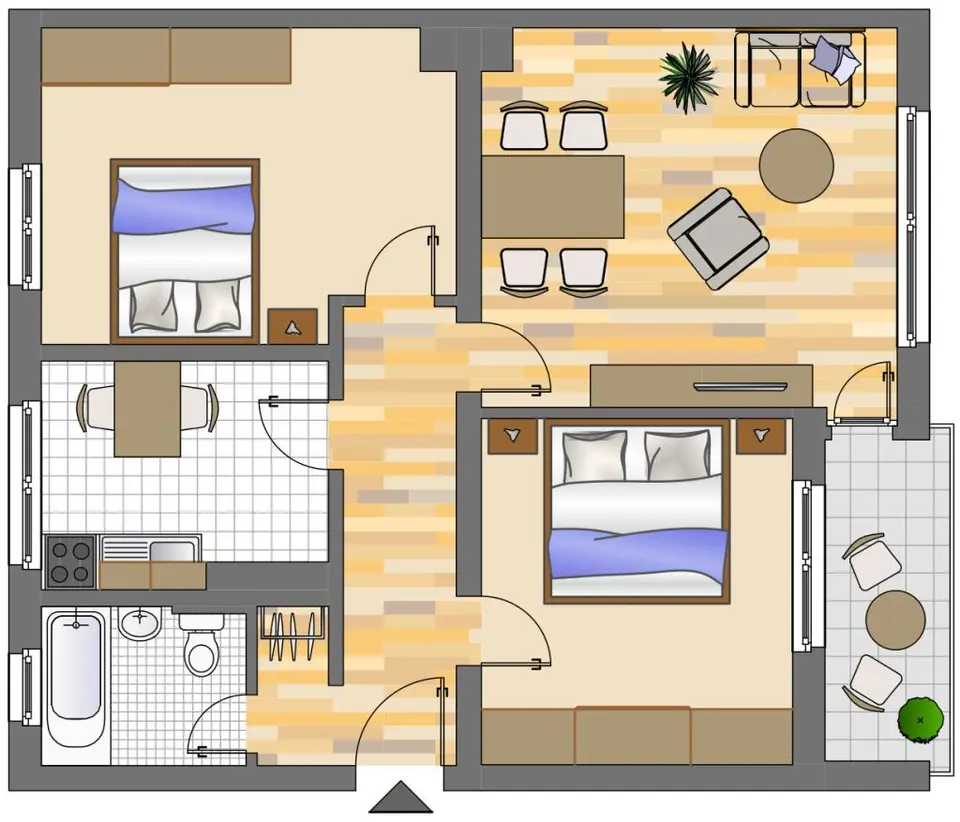 4 Zimmer Wohnung mit 66 m² in Gladbeck – Bild 6