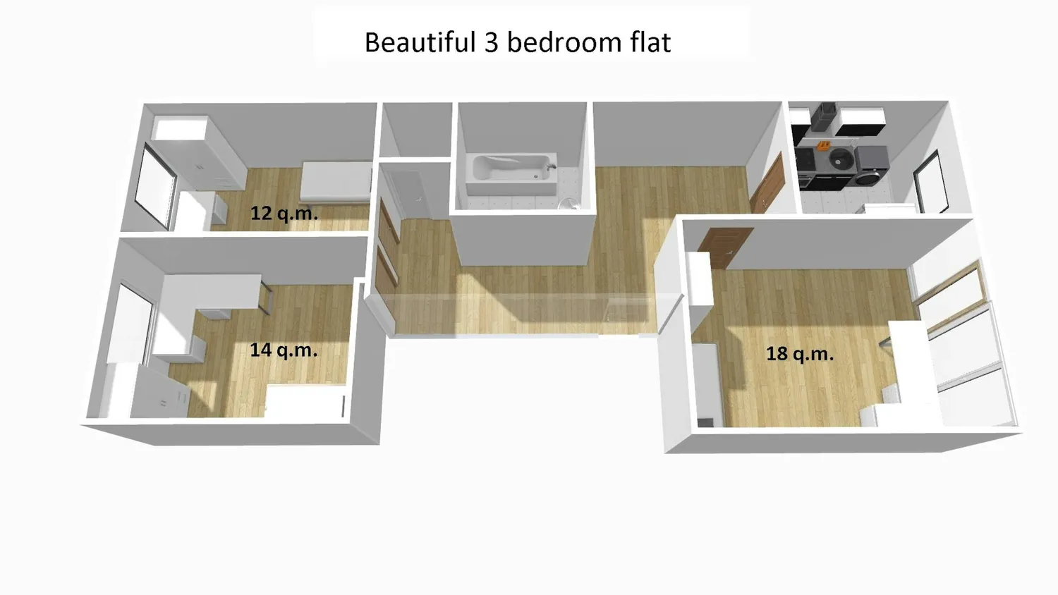 WG-Zimmer mit 14 m² in Hamburg – Bild 6