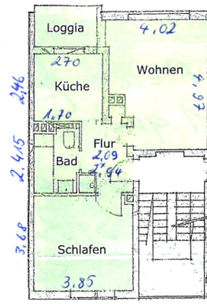 2 Zimmer Wohnung mit 49 m² in Lindau – Bild 1