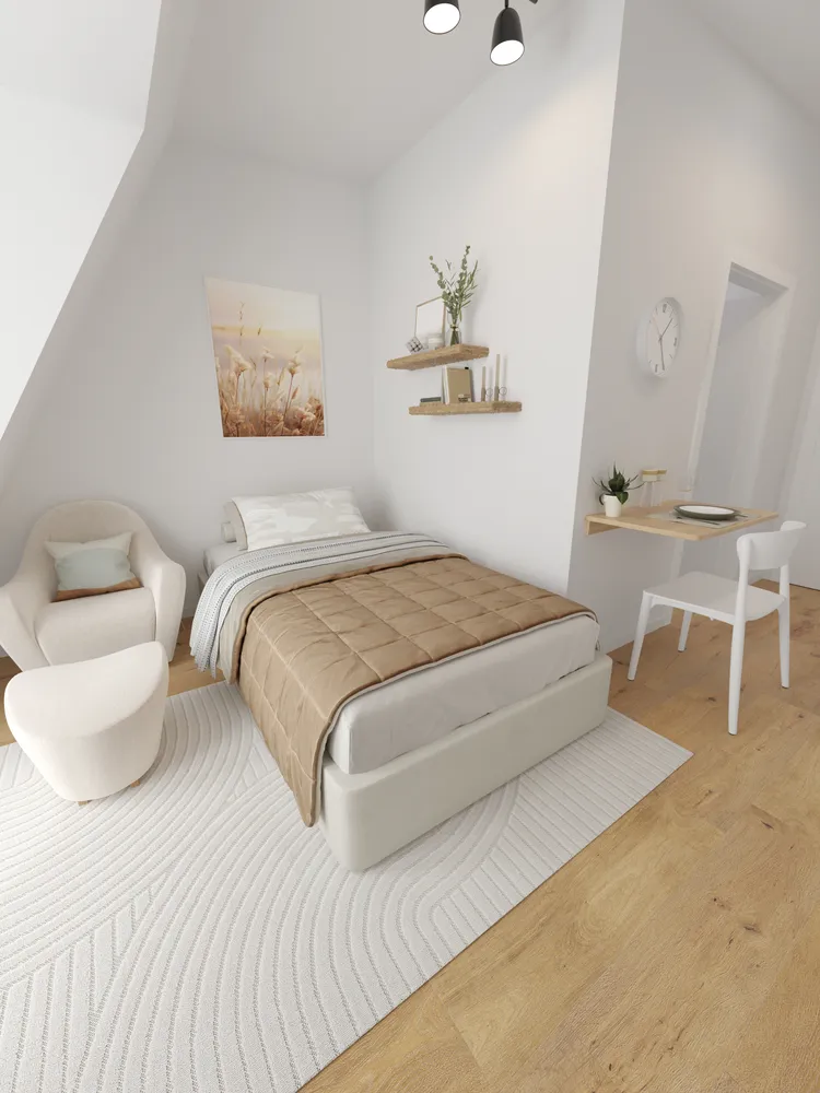 1 Zimmer Wohnung mit 22 m² in Hamburg – Bild 1