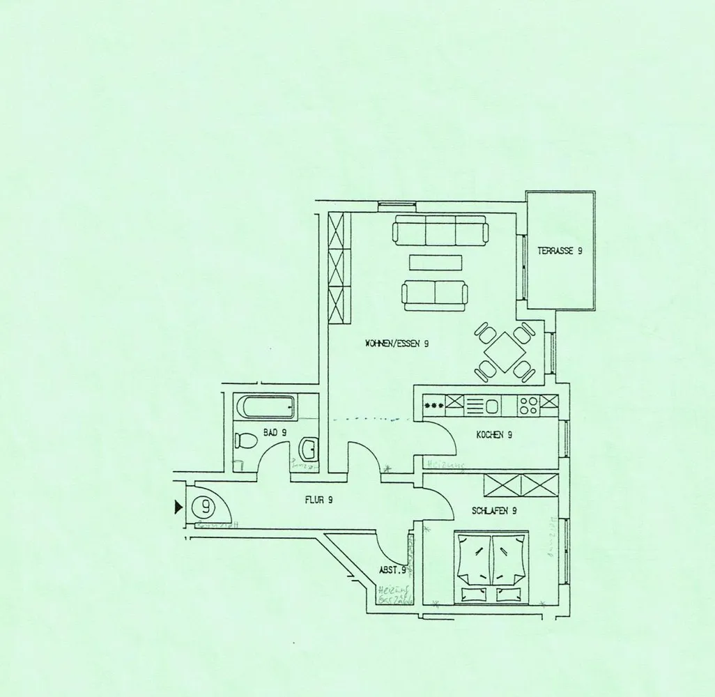 2 Zimmer Wohnung mit 67 m² in Marburg – Bild 12