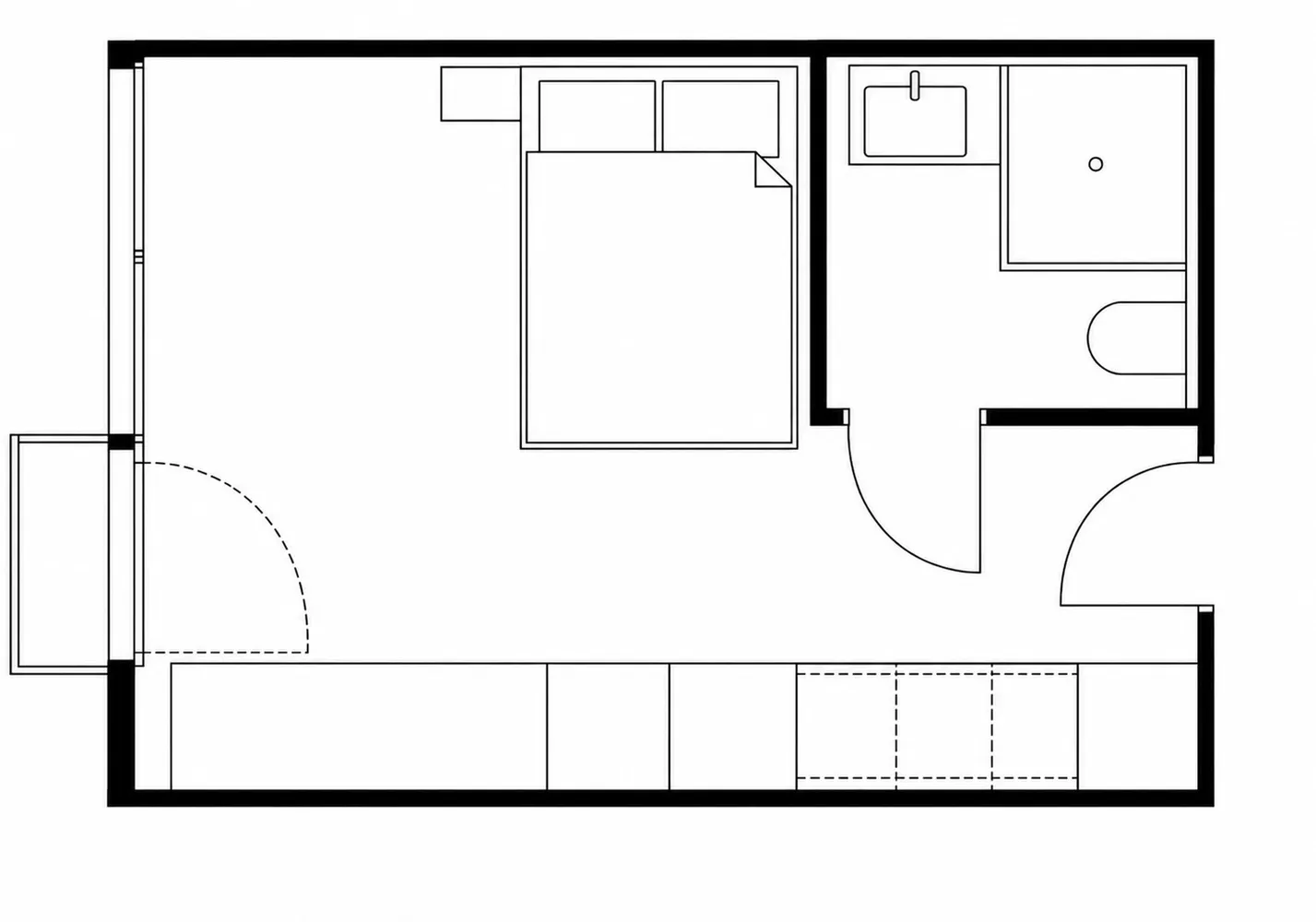 1 Zimmer Wohnung mit 25 m² in Bocholt – Bild 7