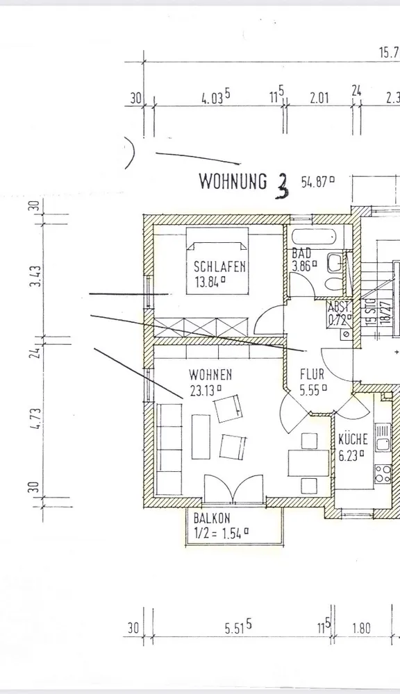 2 Zimmer Wohnung mit 55 m² in München – Bild 8