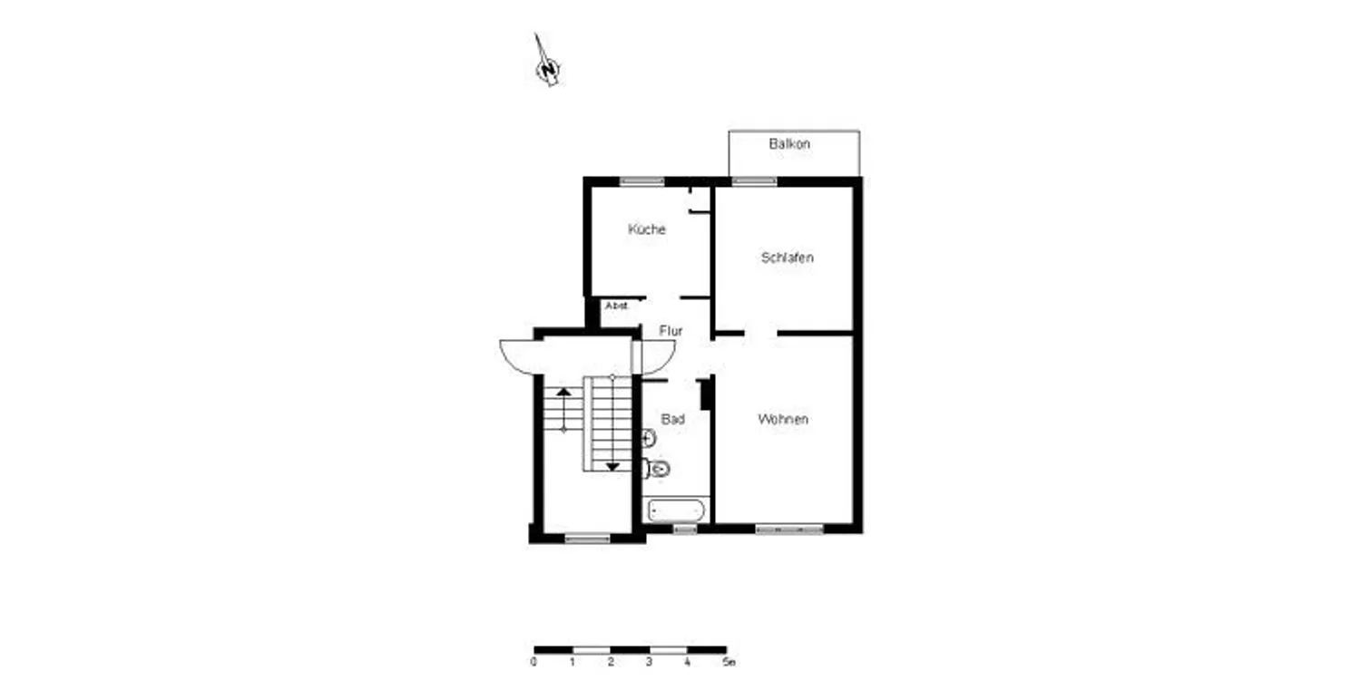 2 room apartment with 53 m² in Bremen – Photo 2