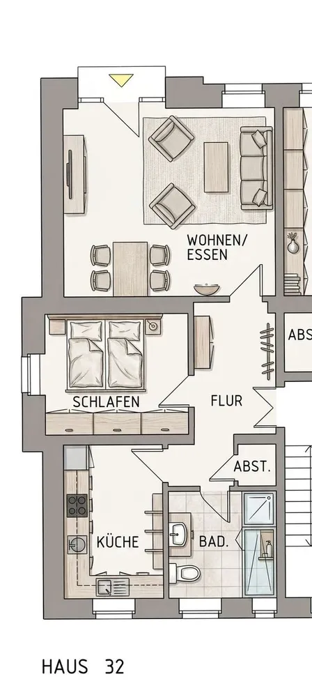 2 Zimmer Wohnung mit 68 m² in Dresden – Bild 9