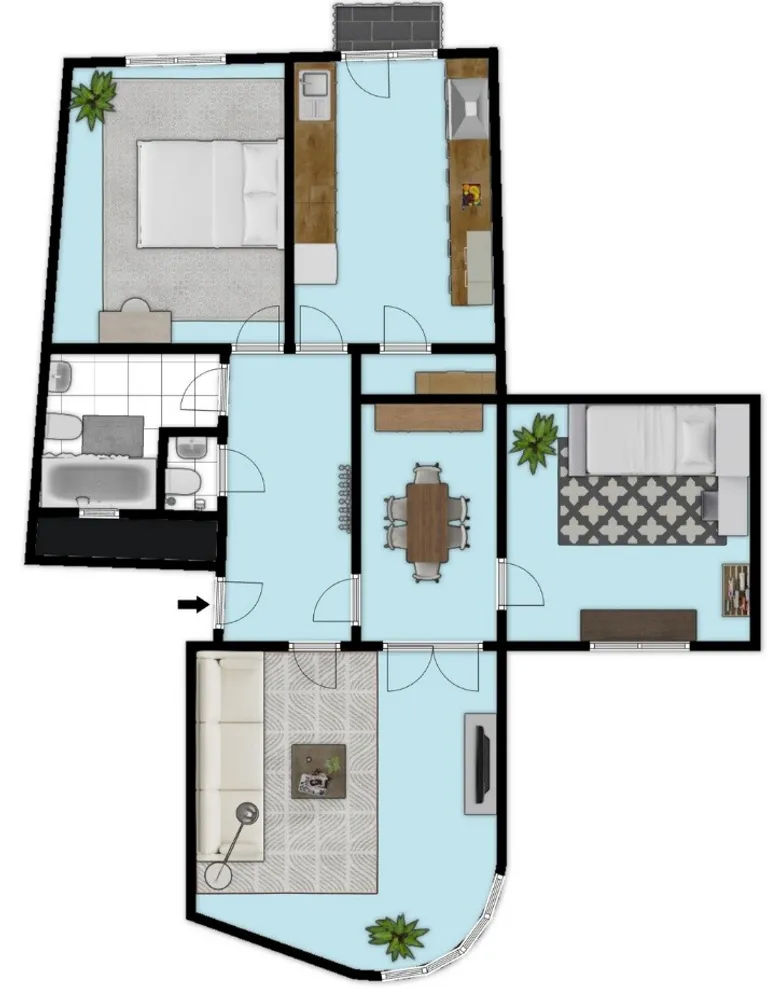 4 Zimmer Wohnung mit 100 m² in Krefeld – Bild 10