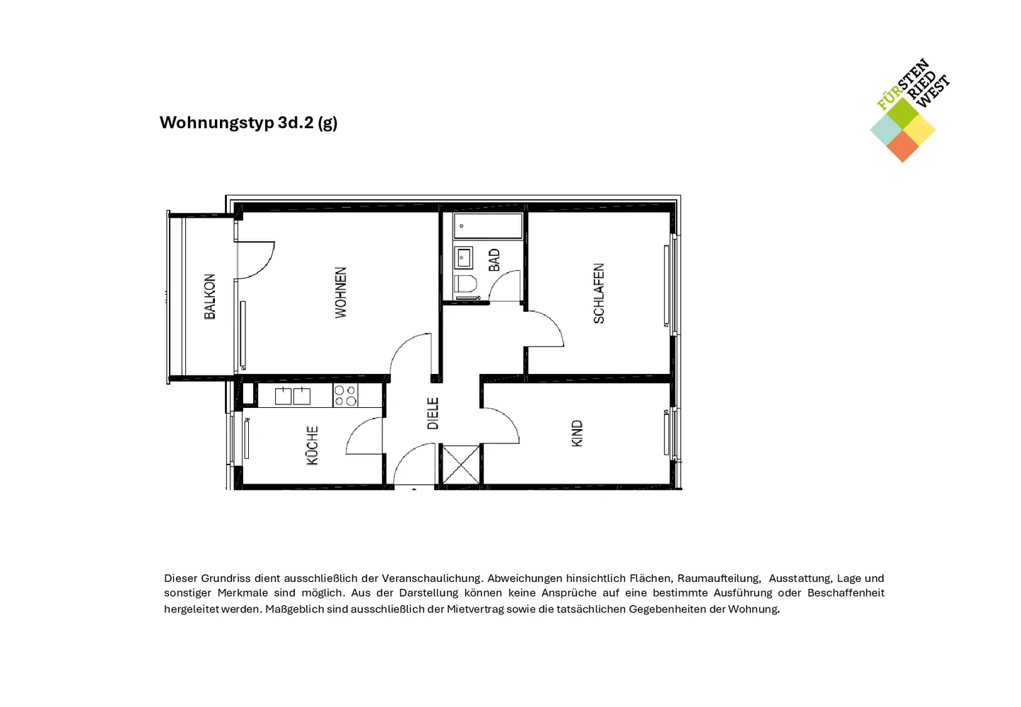 3 room apartment with 70 m² in Munich – Photo 9