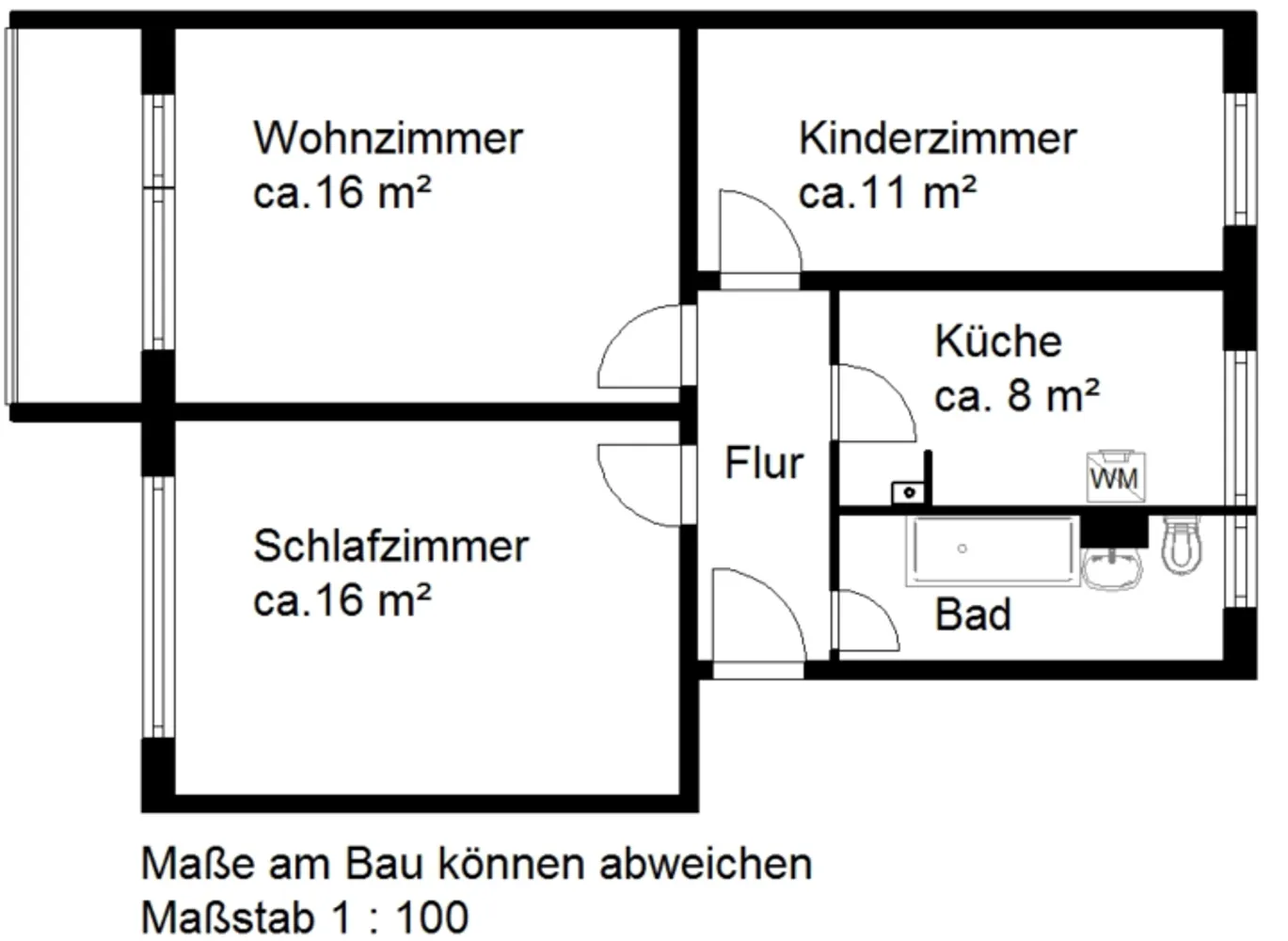 3 Zimmer Wohnung mit 60 m² in Halle (Saale) – Bild 10