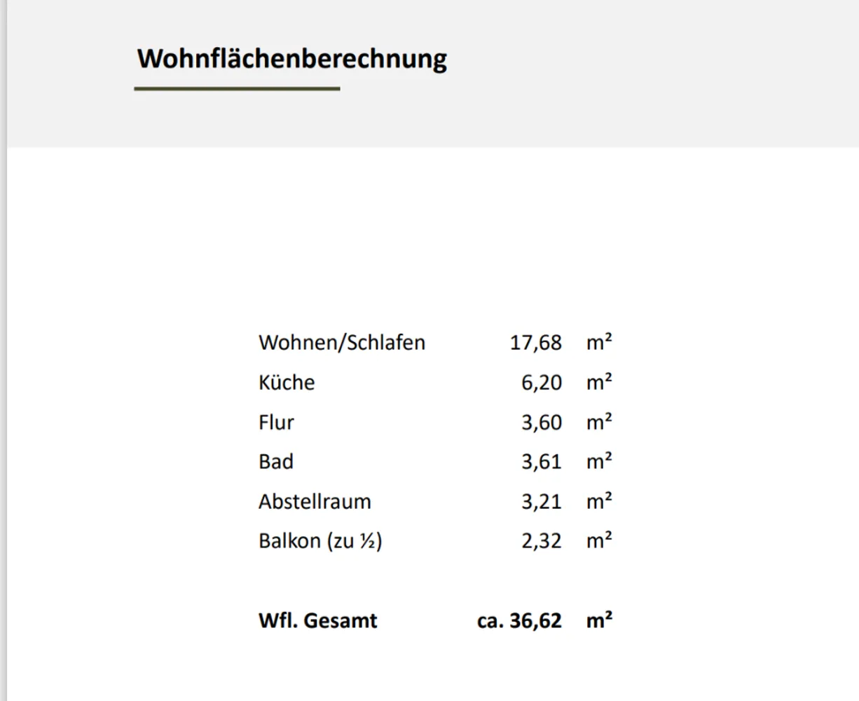 1 Zimmer Wohnung mit 37 m² in Münster – Bild 10