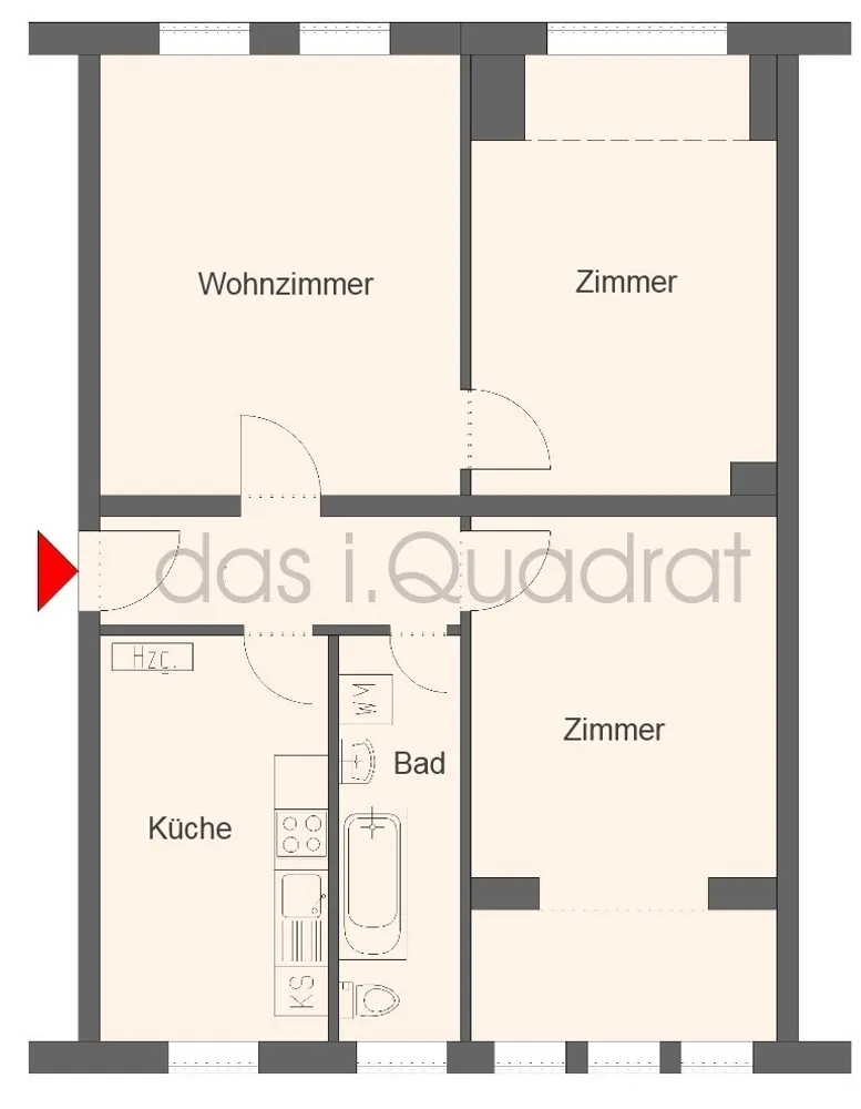 3 Zimmer Wohnung mit 78 m² in Stralsund – Bild 7