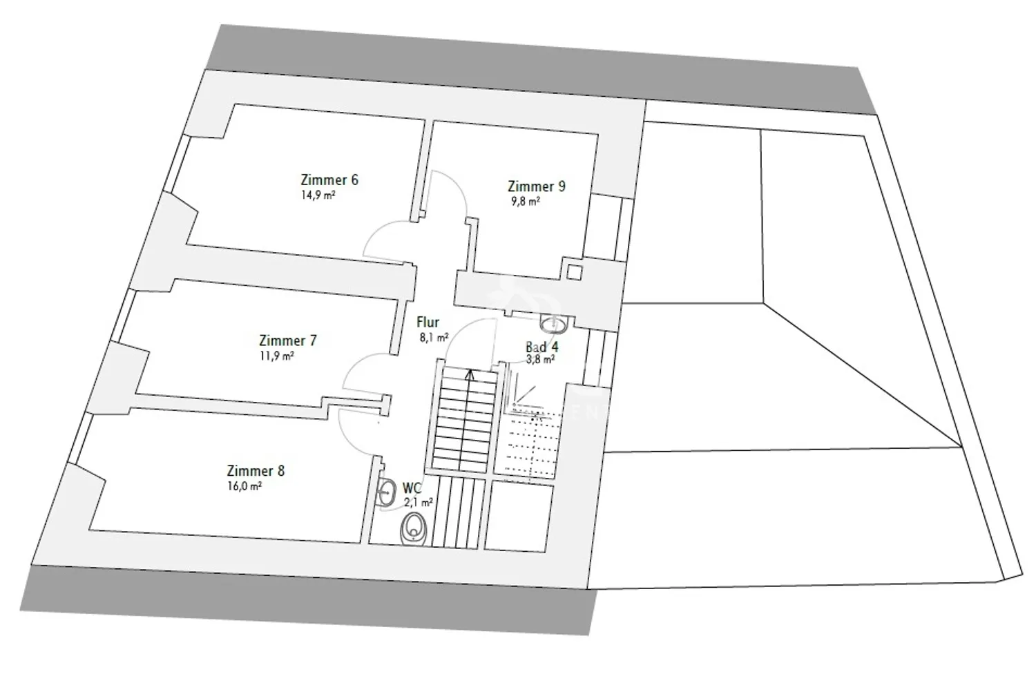 13 room apartment with 249 m² in Regensburg – Photo 8