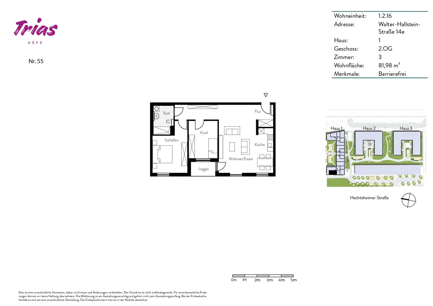 3 Zimmer Wohnung mit 82 m² in Mainz – Bild 8