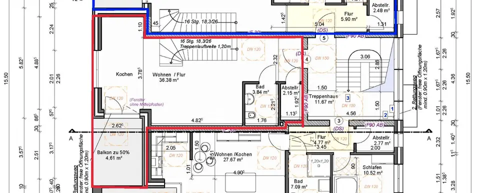 3 Zimmer Wohnung mit 102 m² in Rheine – Bild 4