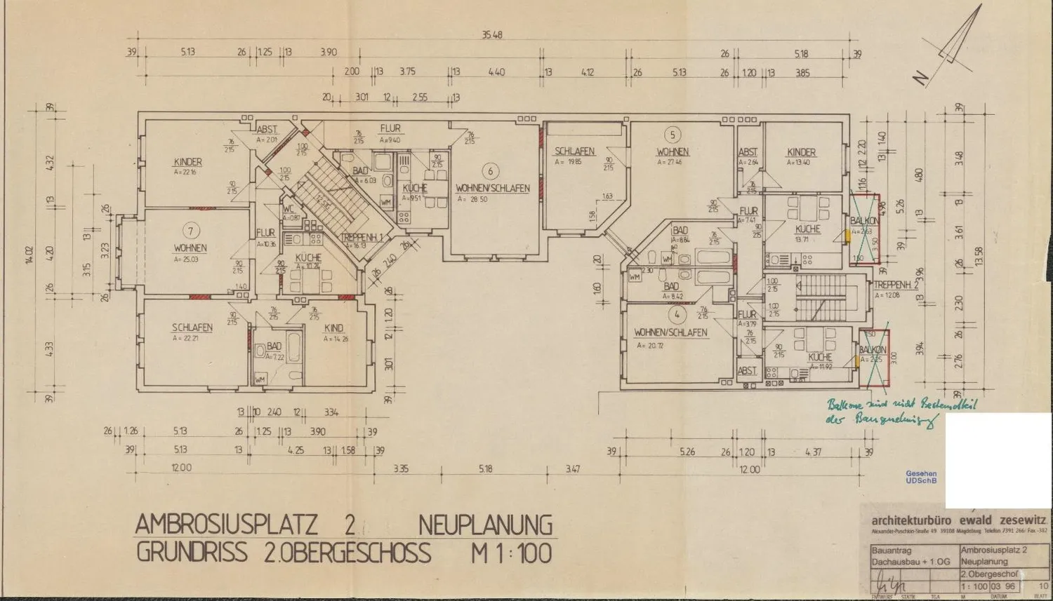 3 Zimmer Wohnung mit 89 m² in Magdeburg – Bild 8