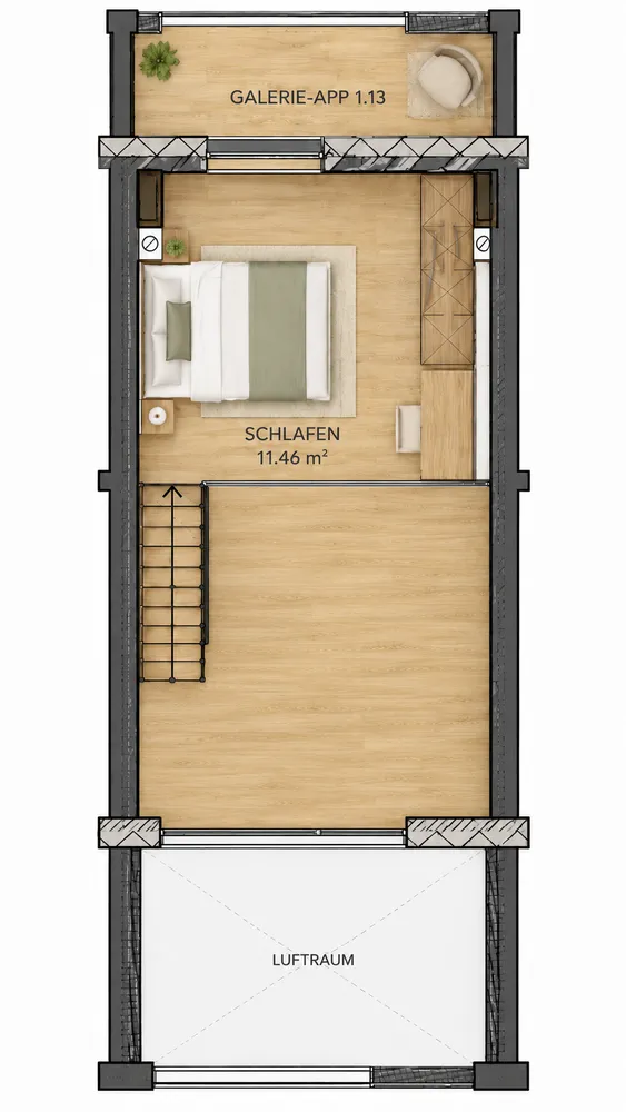 2 room apartment with 37 m² in Regensburg – Photo 4