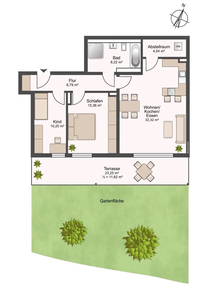 3 Zimmer Wohnung mit 91 m² in Memmingen – Bild 5
