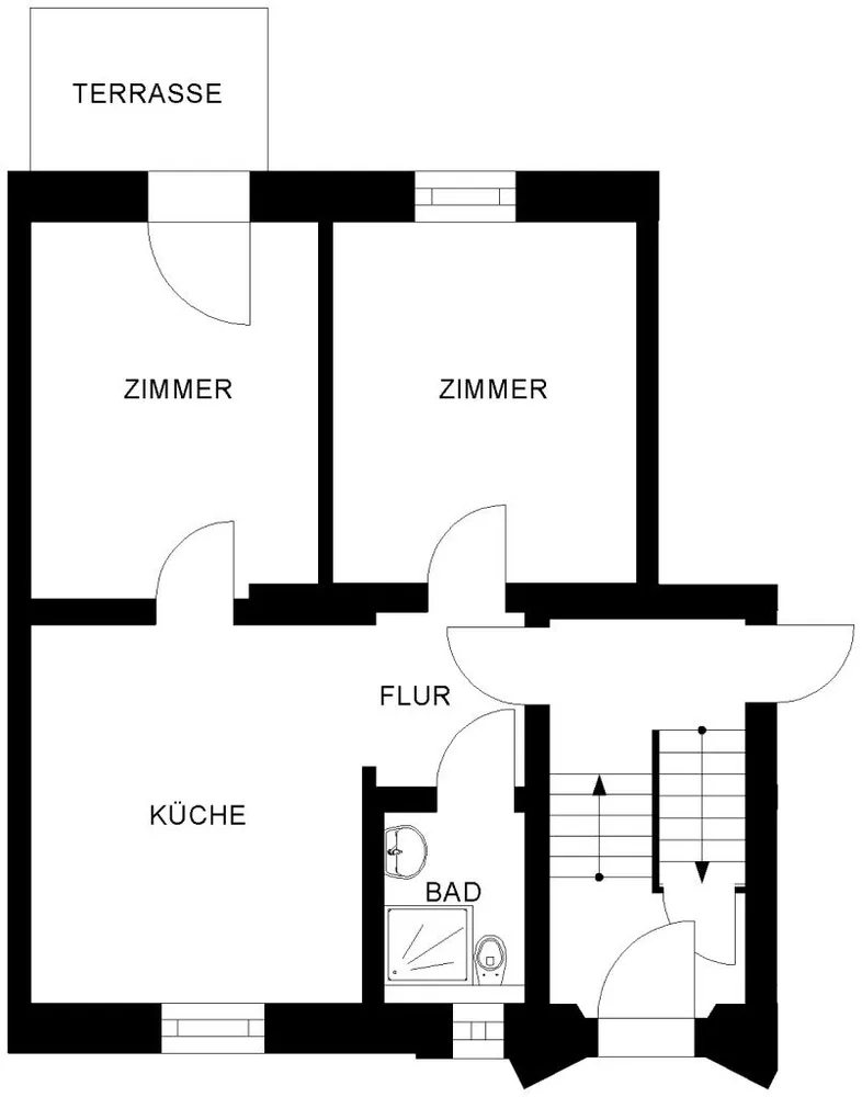 2 Zimmer Wohnung mit 52 m² in Bochum – Bild 3