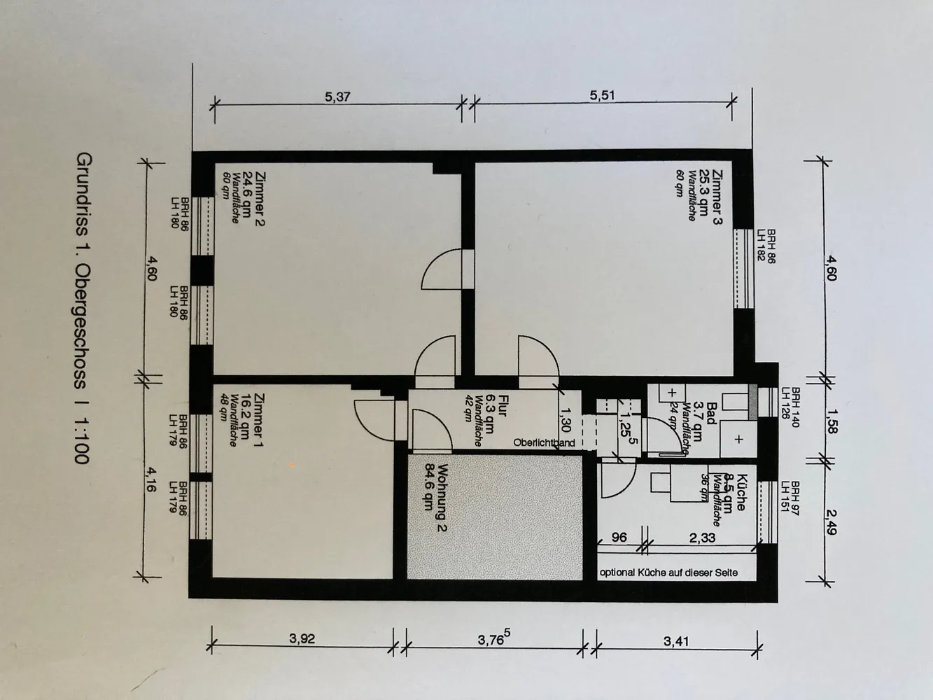 3 Zimmer Wohnung mit 85 m² in Osnabrück – Bild 2