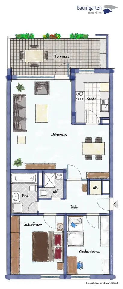 3 Zimmer Wohnung mit 82 m² in Hilden – Bild 10