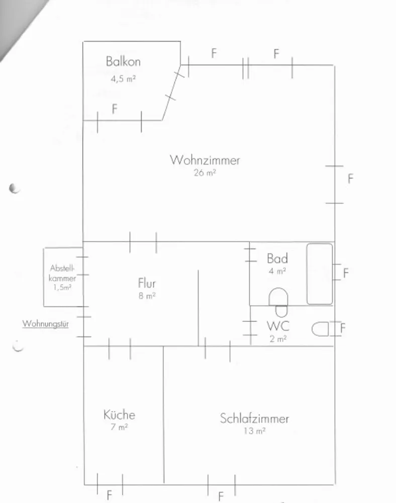 2 Zimmer Wohnung mit 61 m² in Hamburg – Bild 4