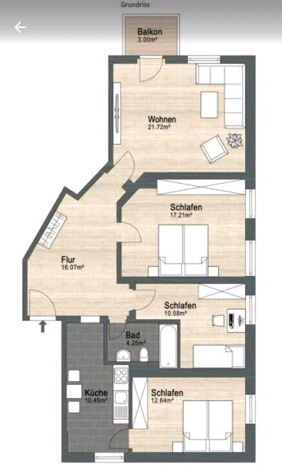 4 Zimmer Wohnung mit 94 m² in Braunschweig – Bild 10