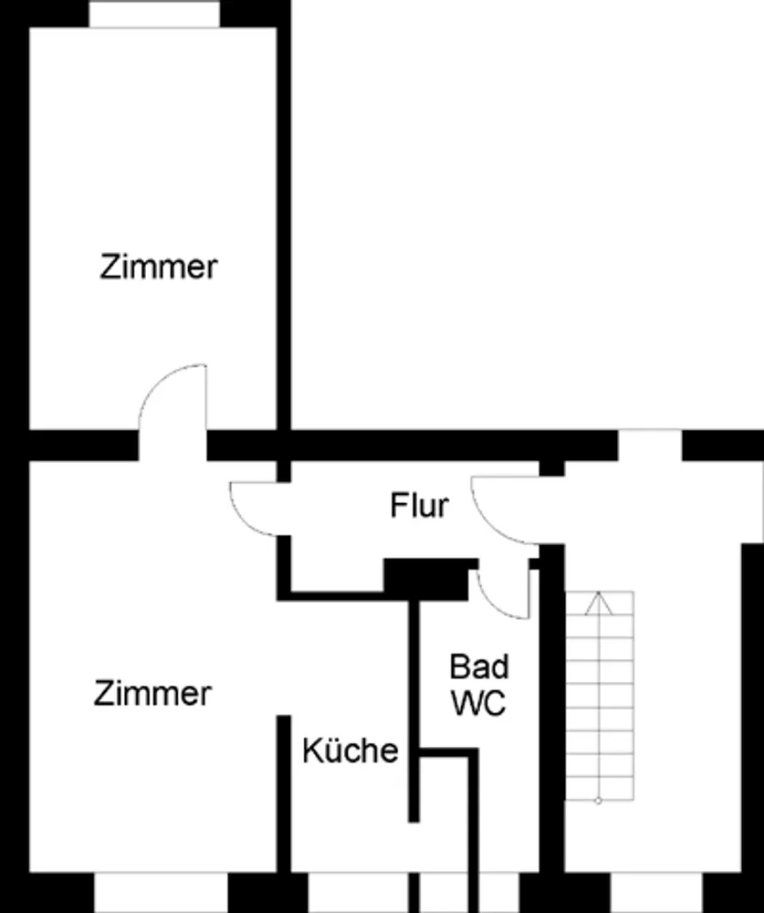 2 Zimmer Wohnung mit 55 m² in Wuppertal – Bild 1