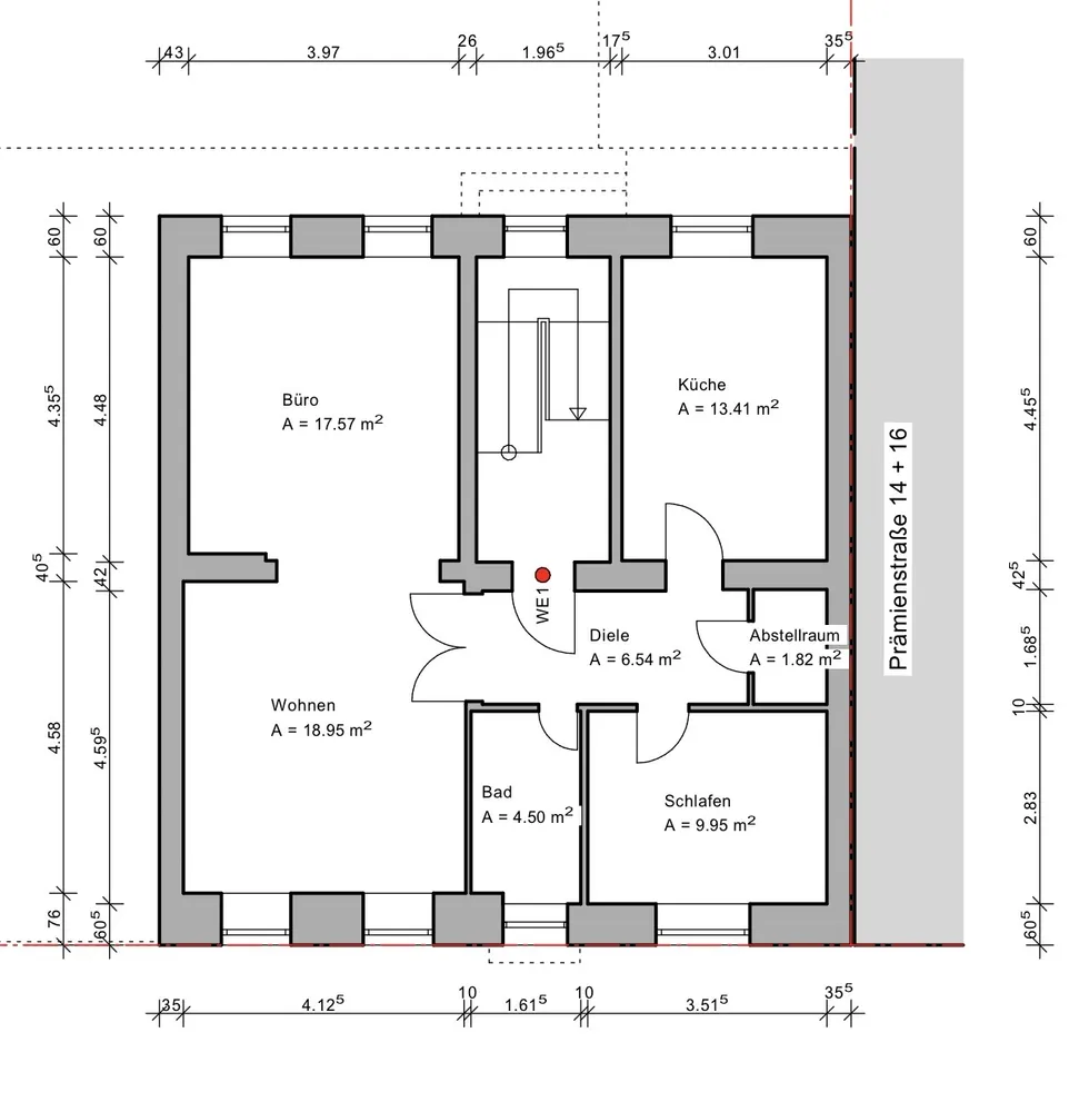 3 Zimmer Wohnung mit 74 m² in Aachen – Bild 11