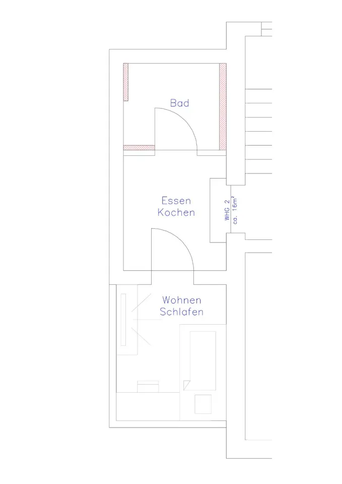2 Zimmer Wohnung mit 50 m² in Straubing – Bild 8