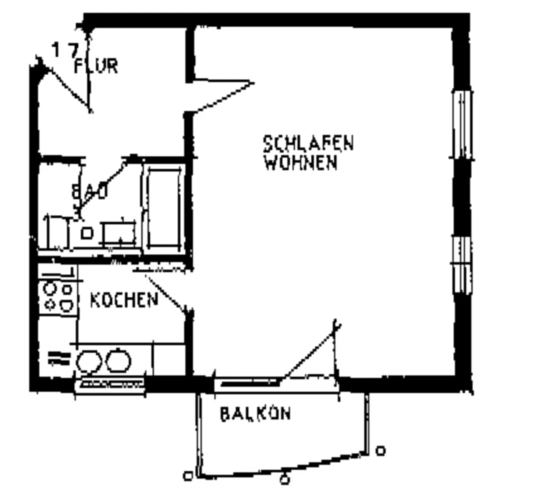 1 room apartment with 45 m² in Wiesbaden – Photo 10