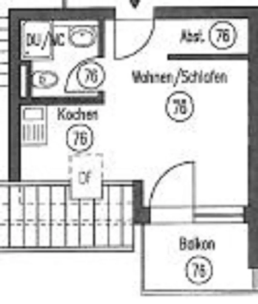 1 Zimmer Wohnung mit 20 m² in Freiburg im Breisgau – Bild 7