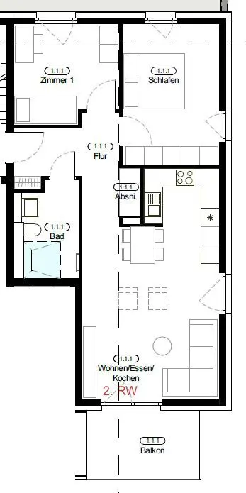 3 Zimmer Wohnung mit 75 m² in Ludwigsburg – Bild 9
