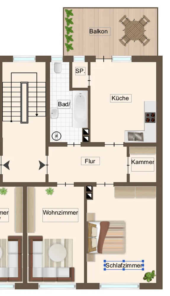2 Zimmer Wohnung mit 75 m² in Frankenthal (Pfalz) – Bild 10