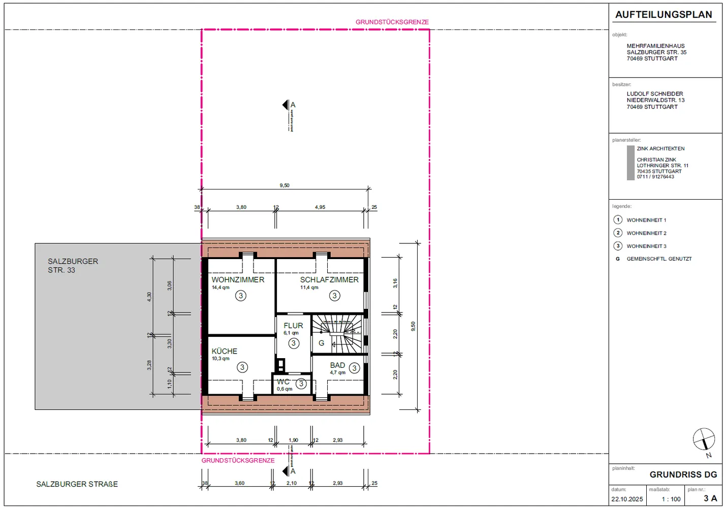 2 Zimmer Wohnung mit 47 m² in Stuttgart – Bild 3