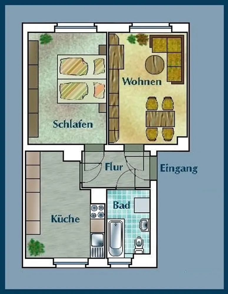 2 Zimmer Wohnung mit 50 m² in Dresden – Bild 4