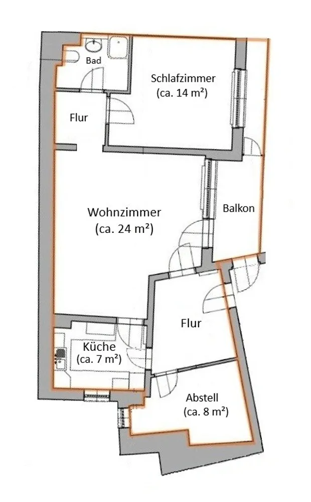 2 Zimmer Wohnung mit 67 m² in Leipzig – Bild 5